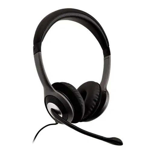 V7 HU521-2EP auricular y casco Auriculares Alámbrico Diadema Oficina/Centro de lla