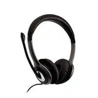 V7 HU521-2EP auricular y casco Auriculares Alámbrico Diadema Oficina/Centro de lla