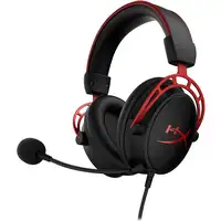 Auriculares gaming HyperX Cloud Alpha (negro-rojo)