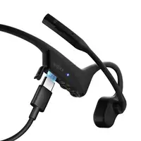 SHOKZ C120-AA-BK auricular y casco Auriculares Inalámbrico gancho de oreja Oficina