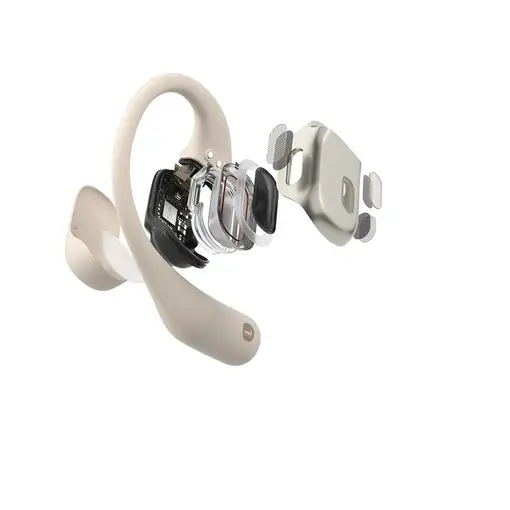 SHOKZ OpenFit Auriculares Inalámbrico gancho de oreja Llamadas/Música/Deporte/Uso