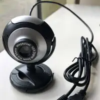 Zero-Max ZM-020 cámara web 1 MP USB 2.0 Negro, Gris