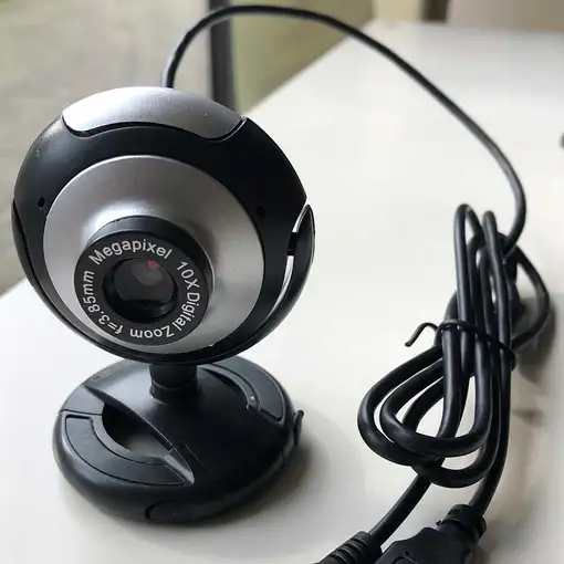Zero-Max ZM-020 cámara web 1 MP USB 2.0 Negro, Gris