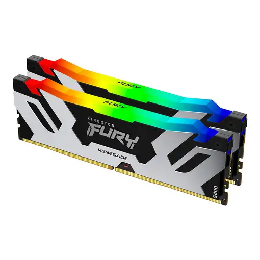 Kingston Technology FURY 64GB 6400MT/s DDR5 CL32 DIMM (Kit de 2) Renegade RGB XMP