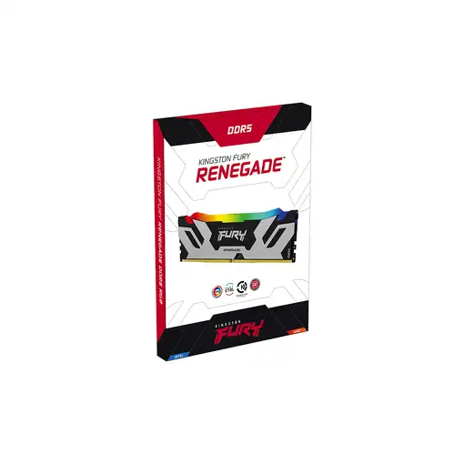 Kingston Technology FURY 64GB 6400MT/s DDR5 CL32 DIMM (Kit de 2) Renegade RGB XMP