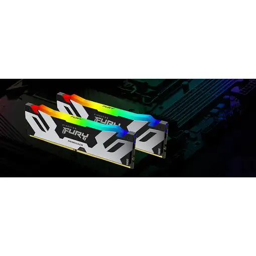 Kingston Technology FURY 64GB 6400MT/s DDR5 CL32 DIMM (Kit de 2) Renegade RGB XMP