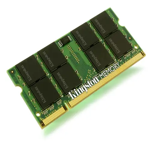 Kingston Technology ValueRAM 512MB 667MHz DDR2 Non-ECC CL5 SODIMM módulo de memori