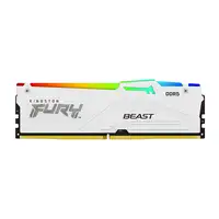 Kingston Technology FURY Beast 32 GB 5200 MT/s DDR5 CL40 DIMM (Kit de 2) White RGB