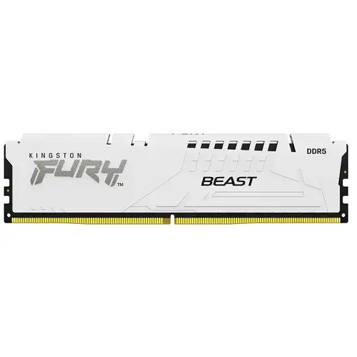 Kingston Technology FURY Beast 16GB 6000MT/s DDR5 CL36 DIMM White EXPO