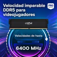 Crucial Pro OC módulo de memoria 64 GB 2 x 32 GB DDR5 6000 MHz