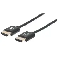Manhattan Cable HDMI súper delgado de alta velocidad con Ethernet