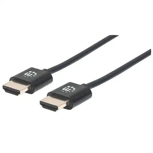 Manhattan Cable HDMI súper delgado de alta velocidad con Ethernet