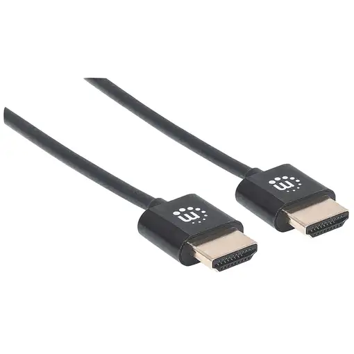 Manhattan Cable HDMI súper delgado de alta velocidad con Ethernet