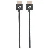 Manhattan Cable HDMI súper delgado de alta velocidad con Ethernet
