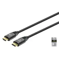 Manhattan Cable HDMI Certificado de Ultra Alta Velocidad, 8K a 60 Hz o 4K a 120 Hz