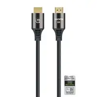 Manhattan Cable HDMI Certificado de Ultra Alta Velocidad, 8K a 60 Hz o 4K a 120 Hz