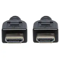 Manhattan Cable HDMI de alta velocidad con Ethernet, para pared