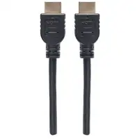 Manhattan Cable HDMI de alta velocidad con Ethernet, para pared