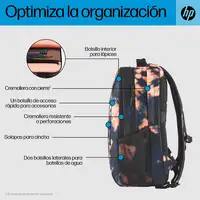 HP Mochila Campus XL con teñido anudado