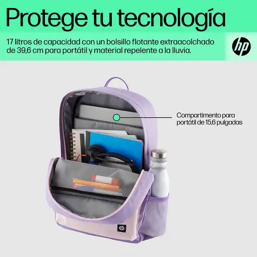 HP Mochila Campus lavanda