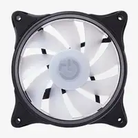 Hiditec N18 ARGB Carcasa del ordenador Ventilador 12 cm Negro