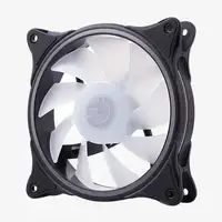 Hiditec N18 ARGB Carcasa del ordenador Ventilador 12 cm Negro