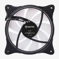 Hiditec N18 ARGB Carcasa del ordenador Ventilador 12 cm Negro