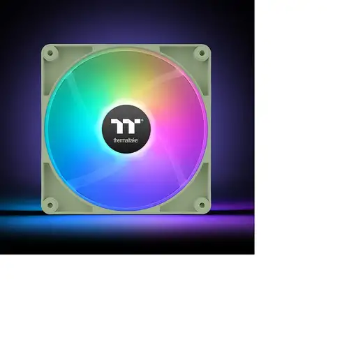 Thermaltake Matcha Green CT120 Carcasa del ordenador Ventilador 12 cm Gris 2 pieza