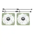 Thermaltake Matcha Green CT120 Carcasa del ordenador Ventilador 12 cm Gris 2 pieza