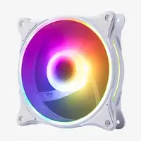 Hiditec N18 ARGB Carcasa del ordenador Ventilador 12 cm Blanco