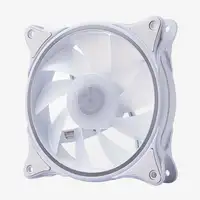 Hiditec N18 ARGB Carcasa del ordenador Ventilador 12 cm Blanco
