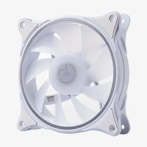 Hiditec N18 ARGB Carcasa del ordenador Ventilador 12 cm Blanco