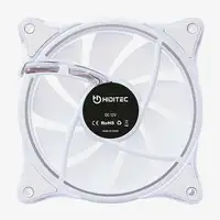Hiditec N18 ARGB Carcasa del ordenador Ventilador 12 cm Blanco