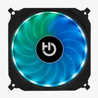 Hiditec N10 Carcasa del ordenador Ventilador 12 cm Negro 1 pieza(s)