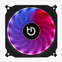 Hiditec N10 Carcasa del ordenador Ventilador 12 cm Negro 1 pieza(s)