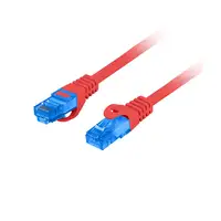 Lanberg PCF6A-10CC-0300-R cable de red Rojo 3 m Cat6a S/FTP (S-STP)