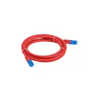 Lanberg PCF6A-10CC-0300-R cable de red Rojo 3 m Cat6a S/FTP (S-STP)