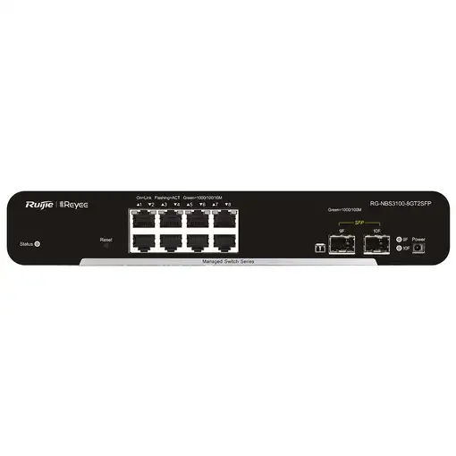 Ruijie Networks RG-NBS3100-8GT2SFP switch Gestionado L2 Gigabit Ethernet (10/100/1