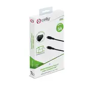 Celly USBCUSBCBK cable USB USB 3.2 Gen 1 (3.1 Gen 1) 1 m USB C Negro