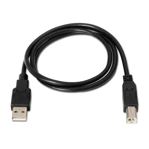 AISENS A101-0005 cable USB USB 2.0 1 m USB A USB B Negro
