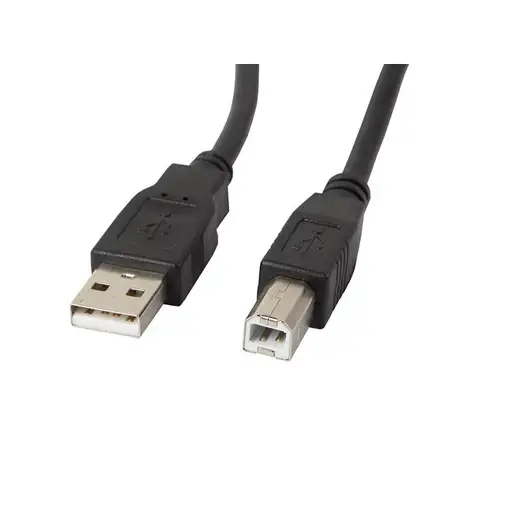 Lanberg CA-USBA-11CC-0010-BK cable USB USB 2.0 1 m USB B Negro
