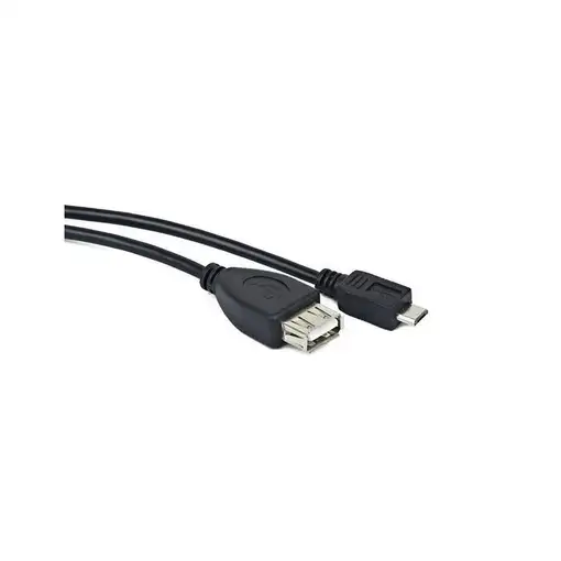 Lanberg OEM-0006 cable USB USB 2.0 0,15 m USB A Micro-USB B Negro