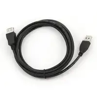 Gembird 1.8m USB 2.0 A M/FM cable USB 1,8 m USB A Negro