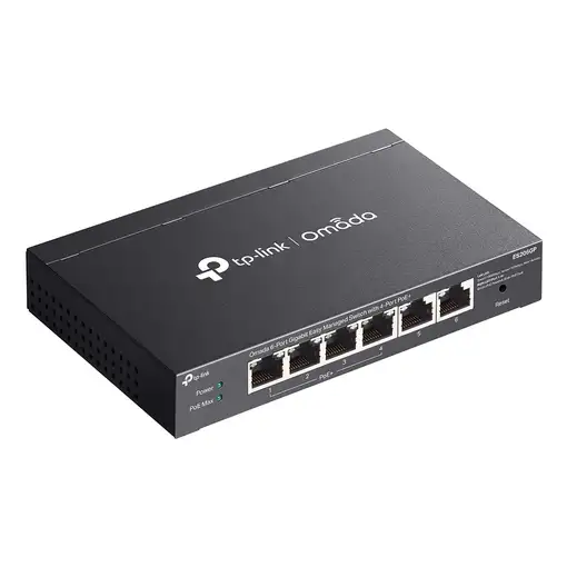 TP-Link Omada ES206GP switch Gestionado Gigabit Ethernet (10/100/1000) Energía sob