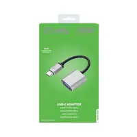 Celly PROUSBCUSBDS cable USB USB 3.2 Gen 1 (3.1 Gen 1) USB C USB A Plata