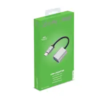 Celly PROUSBCUSBDS cable USB USB 3.2 Gen 1 (3.1 Gen 1) USB C USB A Plata