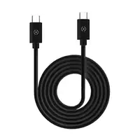 Celly USBCUSBCPD3MBK cable USB 3 m USB C Negro
