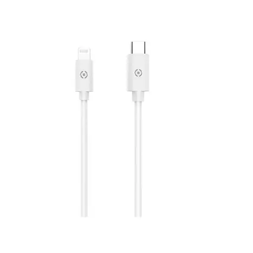 Celly USBLIGHTC2MWH cable de conector Lightning 2 m Blanco