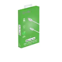 Celly USBLIGHTC2MWH cable de conector Lightning 2 m Blanco