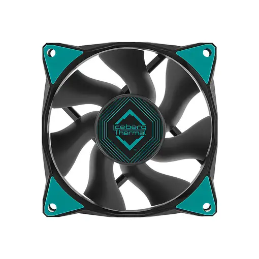 Iceberg Thermal IceGALE Carcasa del ordenador Ventilador 8 cm Negro 1 pieza(s)